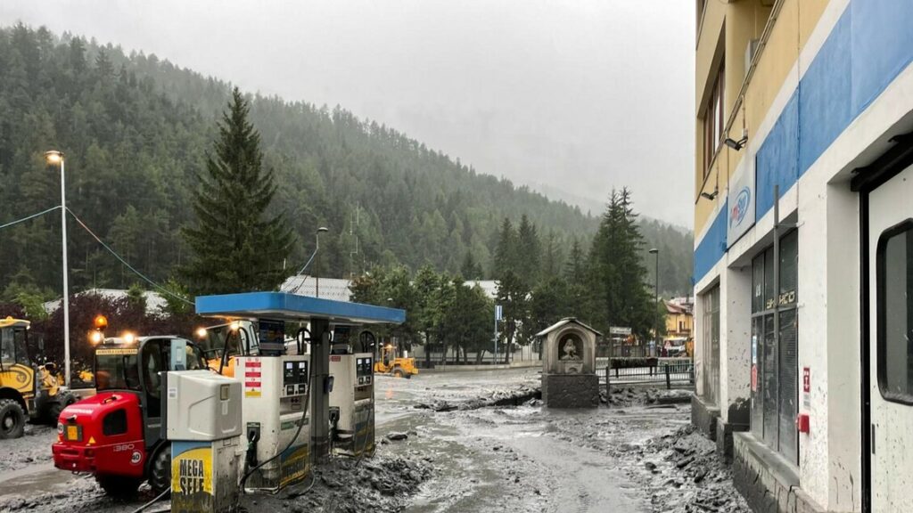 A Bardonecchia esonda il torrente Frejus, un morto e strade chiuse - Notizie