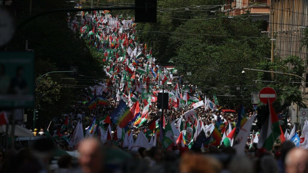 A Roma il corteo per Gaza. Schlein: ‘In piazza l’Italia che non tace’ – Notizie A Roma il corteo per Gaza. Schlein: 'In piazza l'Italia che non tace' - Notizie