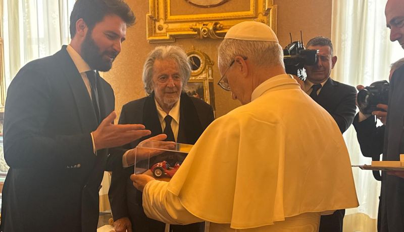 Al Pacino meets Pope Leo XIV in the Vatican Al Pacino meets Pope Leo XIV in the Vatican