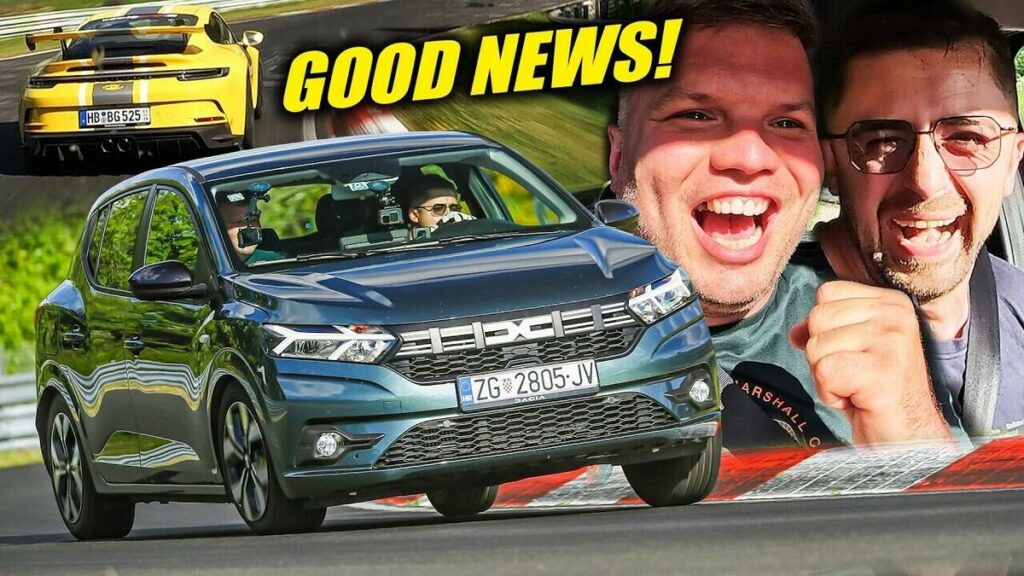 La Dacia Sandero al Nürburgring: più lenta del buffering su rete 3G, ma con stile [VIDEO] - News