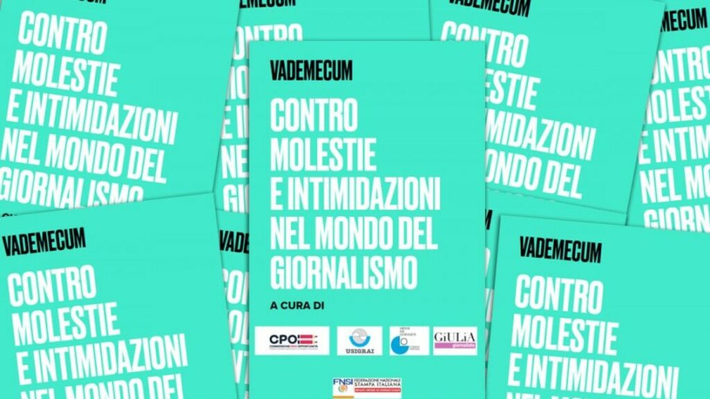 Molestie e intimidazioni, il Vademecum per i giornalisti - Libri - Approfondimenti