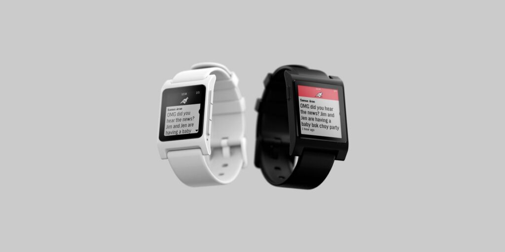 Pebble, La Nuova app è compatibile con gli smartwatch di 10 anni fa