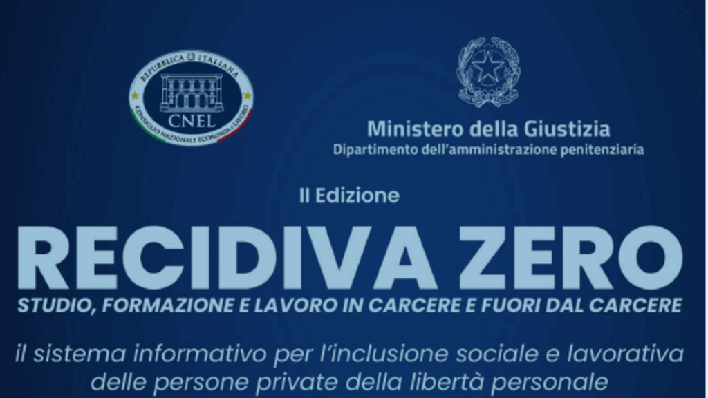 Recidiva Zero. Studio, formazione e lavoro in carcere e fuori dal carcere - Cronaca