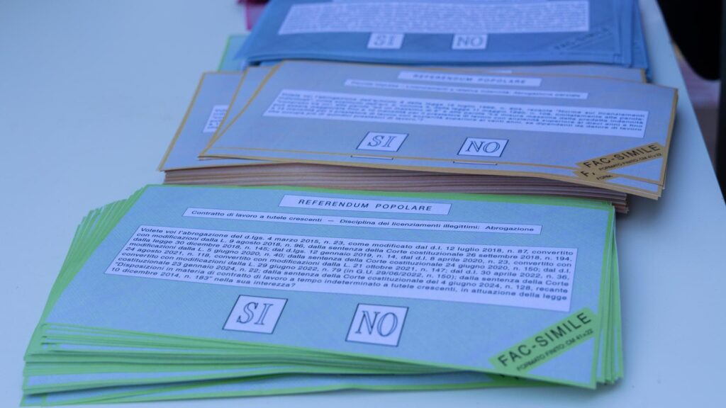 Referendum 2025: guida al voto dell'8 e 9 giugno