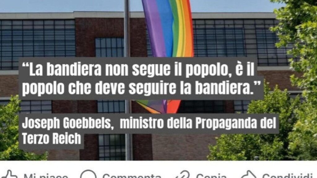 Salvadori, consigliere comunale di Bolzano, si autosospende da FdI dopo il post su Goebbels