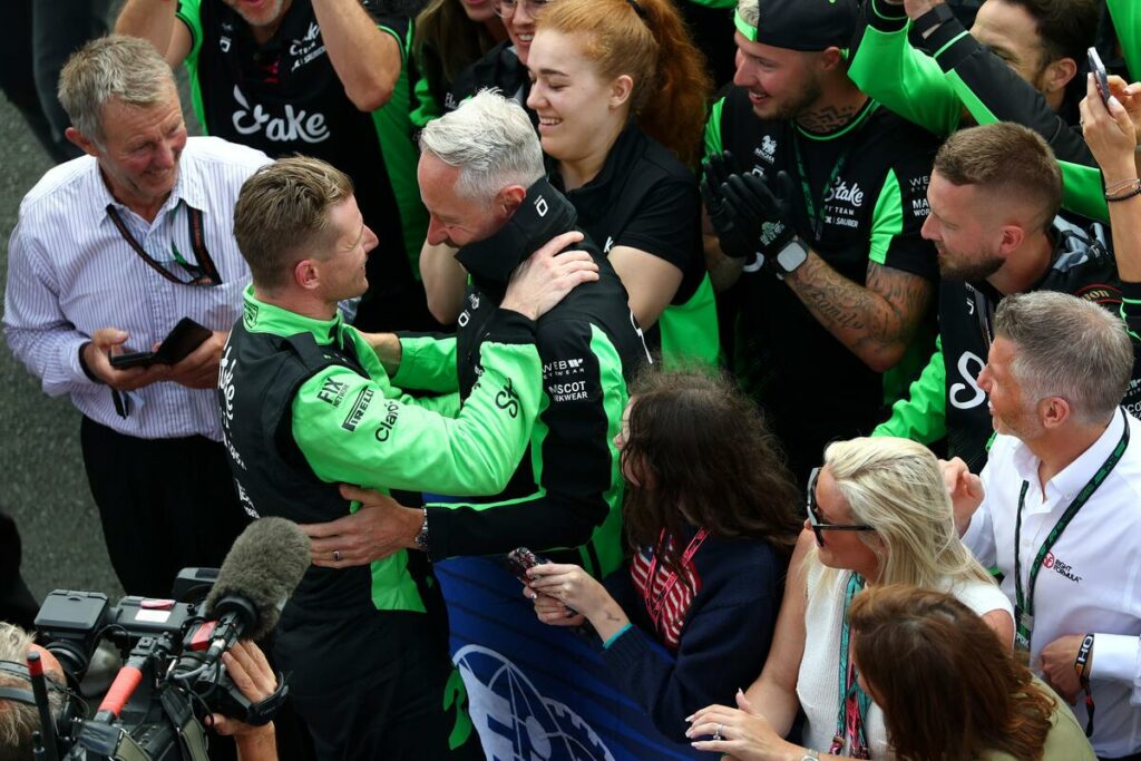 F1, Sauber sul podio con Hulkenberg a Silverstone. Wheatley: “Wheatley: “Gara perfetta, Nico ha mostrato tutto il suo talento" - Formula 1