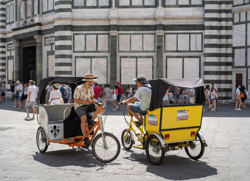 Florence to clamp down on golf carts and rickshaws in UNESCO area Florence to clamp down on golf carts and rickshaws in UNESCO area