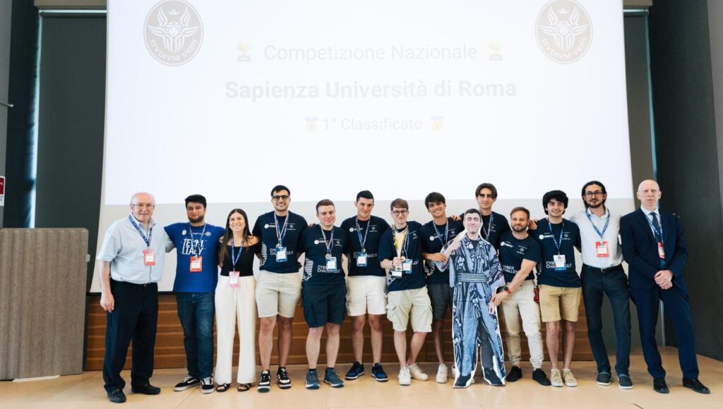 La Sapienza Università di Roma Vince la Nona Edizio di Cyberchallenge.it 2025