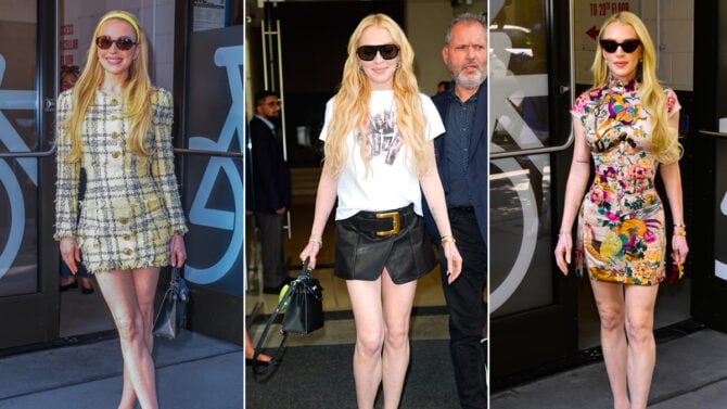 Lindsay Lohan e i look per la promozione di “Freakier Friday” Lindsay Lohan e i look per la promozione di “Freakier Friday”