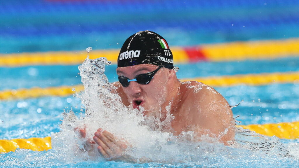 Mondiali nuoto:Cerasuolo 'valori da mia famiglia, atleta solido' - Nuoto