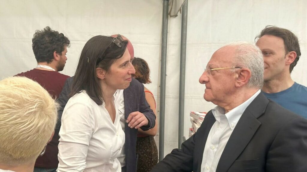Schlein, in Campania passi avanti, si è avviato un dialogo - Notizie