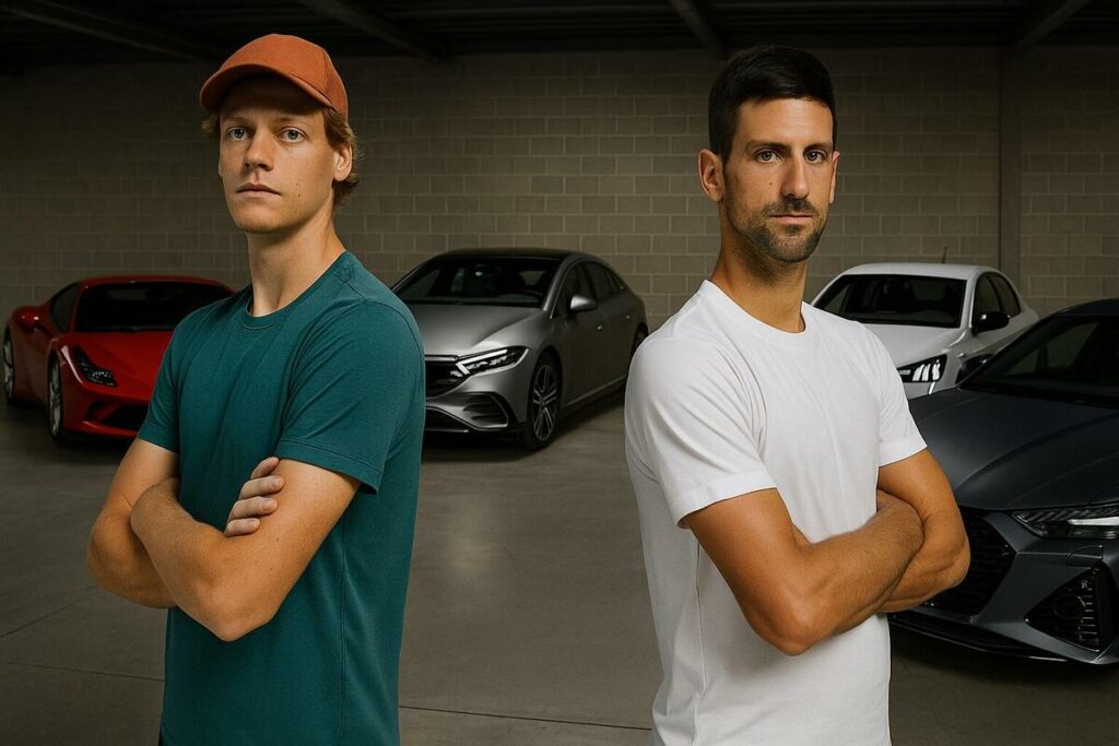 Sinner vs Djokovic: campioni in campo, fuoriclasse in garage. Ma la semifinale si vince anche su...quattro ruote - News