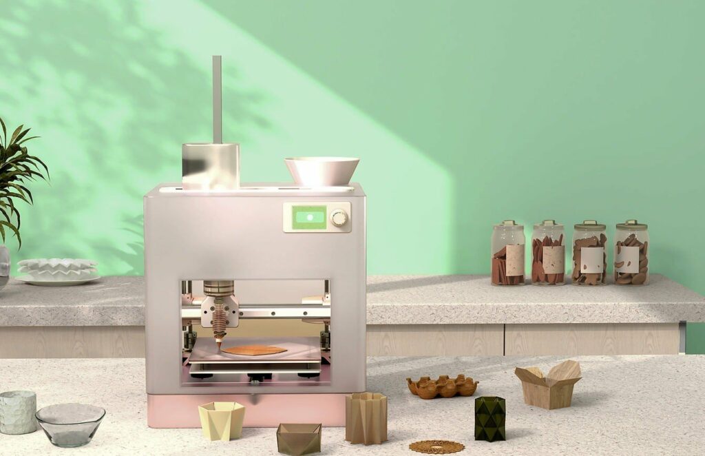 Stampante 3d del MIT: Trasforma Gli Scarti Alimerari in Oggetti Utili Stampante 3d del MIT: Trasforma Gli Scarti Alimerari in Oggetti Utili