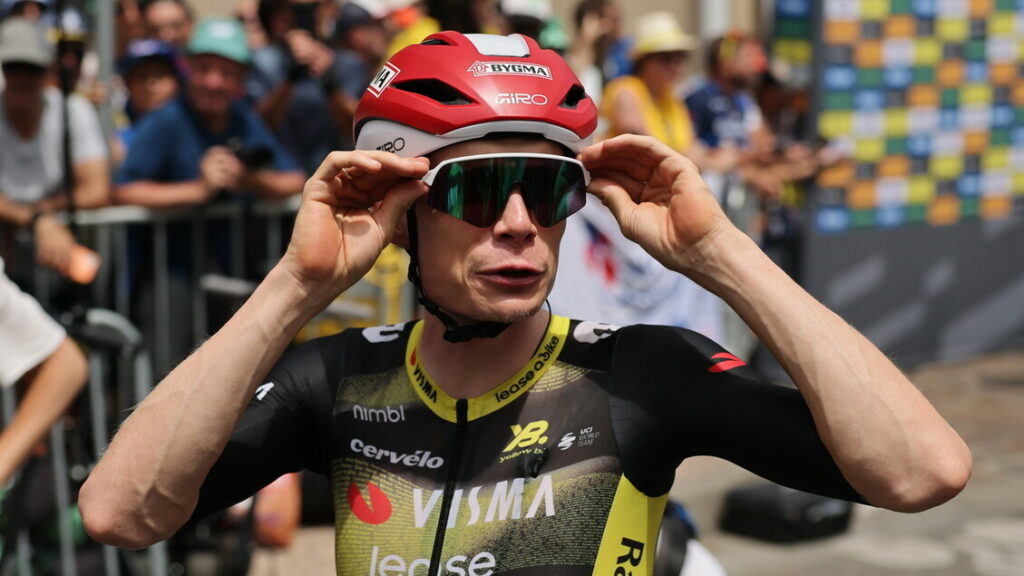 Tour: disavventura al traguardo ma Vingegaard non si arrende - Ciclismo