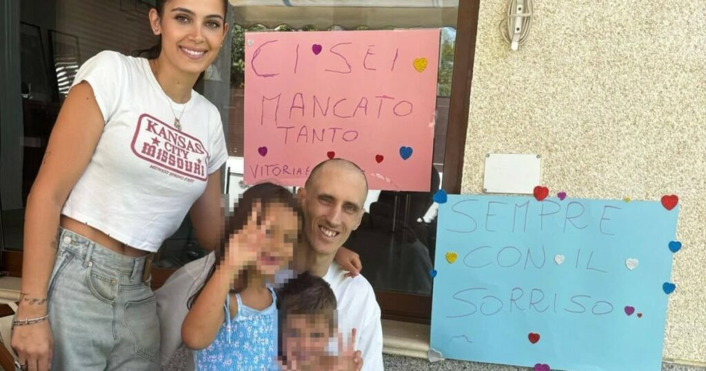 "Trattengo le lacrime e penso a una frase che mi dice mia figlia"