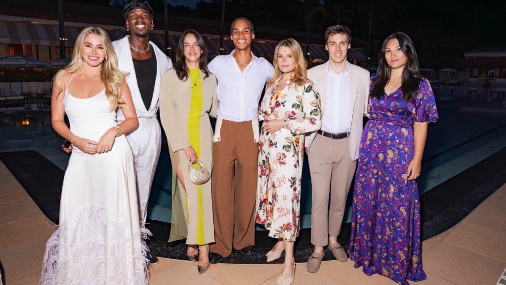 Una serata al Monte-Carlo Beach per celebrare il nuovo glamour del Principato con Pauline Ducruet e Alexandre Grimaldi