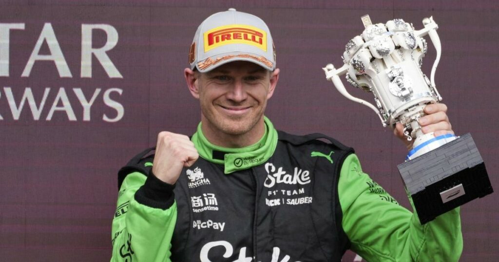 primo podio dopo 15 stagioni in Formula 1