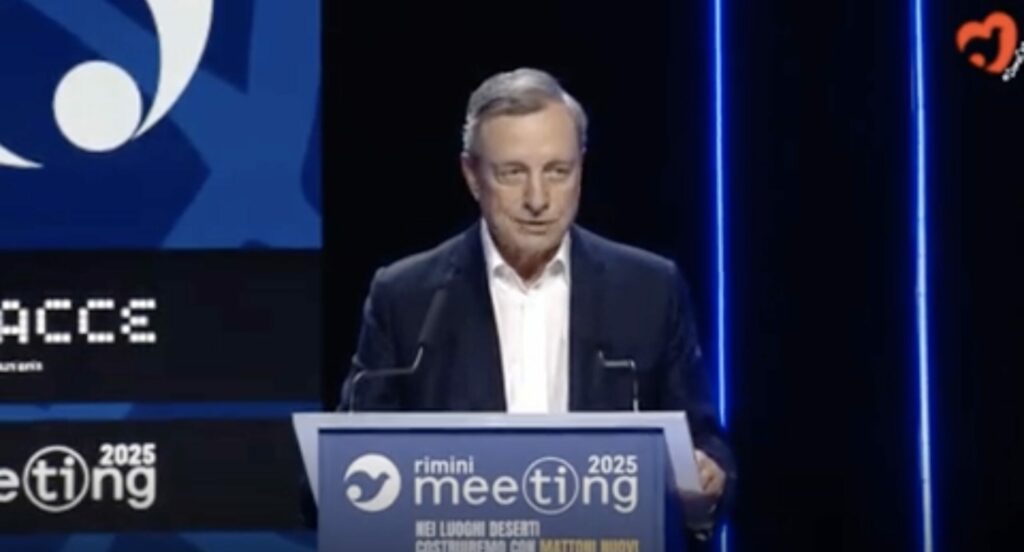 Draghi e la scossa a Von der Leyen: “La Commissione aveva promesso un piano anti-dazi interni entro fine anno”