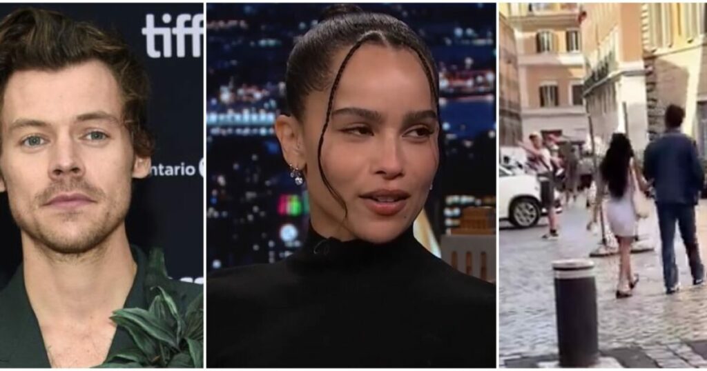 Harry Styles e Zoe Kravitz, sta nascendo una nuova coppia? "Beccati insieme a Roma durante una passeggiata romantica"