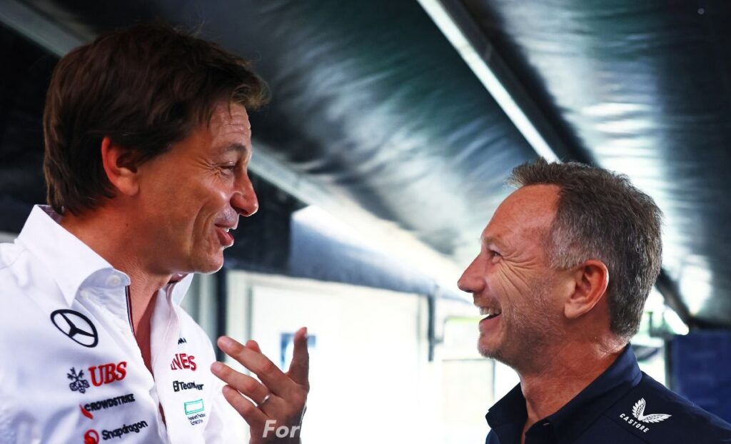 Wolff: «Horner?  Si è sempre comportato da s*****o, ma mi manca»