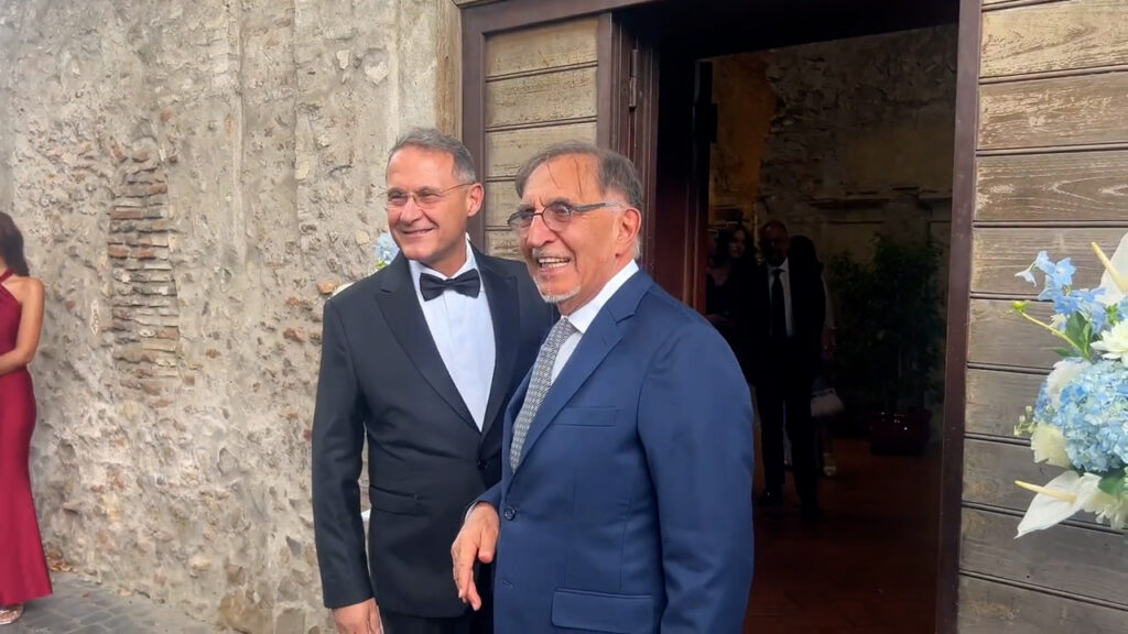 Ignazio La Russa celebra matrimonio civile del viceministro Cirielli a Roma | Il Fatto Quotidiano