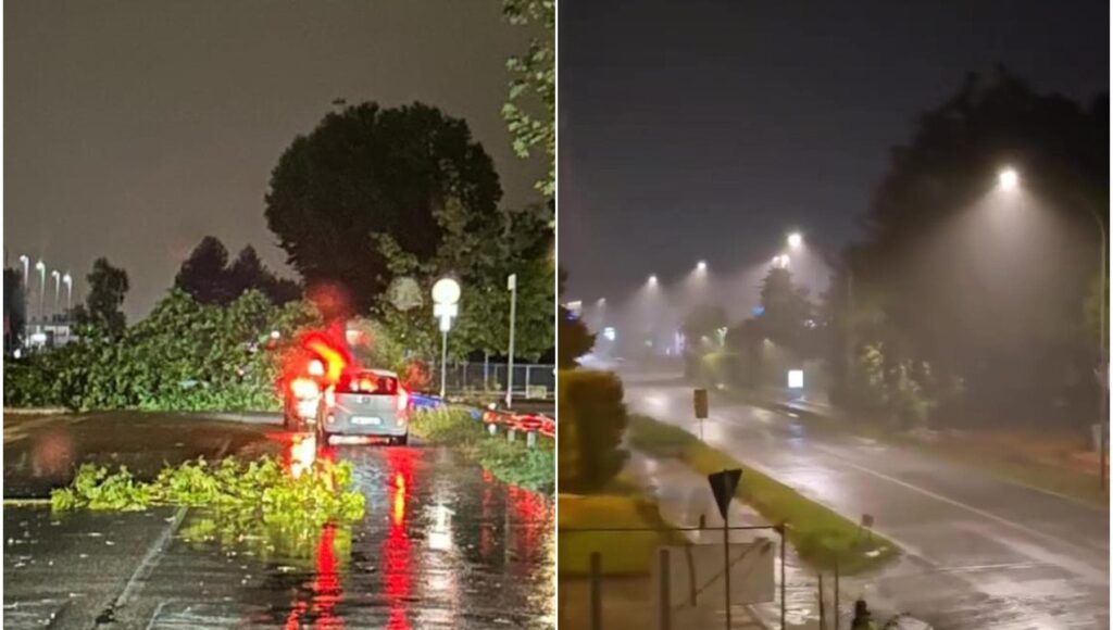 Maltempo Emilia-Romagna, ancora temporali intensi: alberi caduti e treni cancellati Maltempo Emilia-Romagna, ancora temporali intensi: alberi caduti e treni cancellati