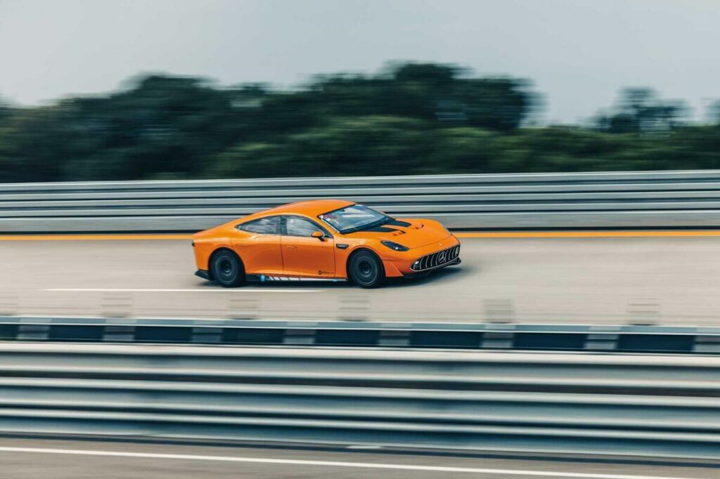 Mercedes: record mondiale con l'elettrica AMG GT XX Concept, 40.075 km in otto giorni - Elettrico