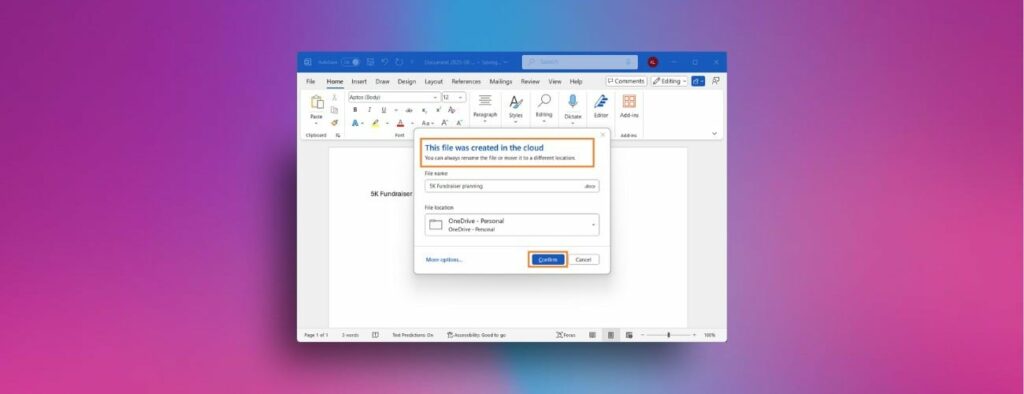 Microsoft Cambia Word: I Documi Si Salvenno Subito Sul Cloud