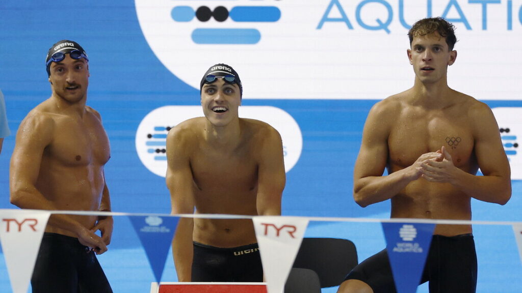 Mondiali nuoto: 4x100 mista maschile in finale - Nuoto