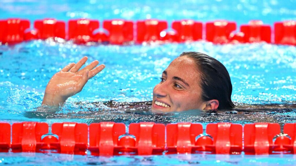 Quadarella 4/a con record europeo negli 800 stile libero - Notizie