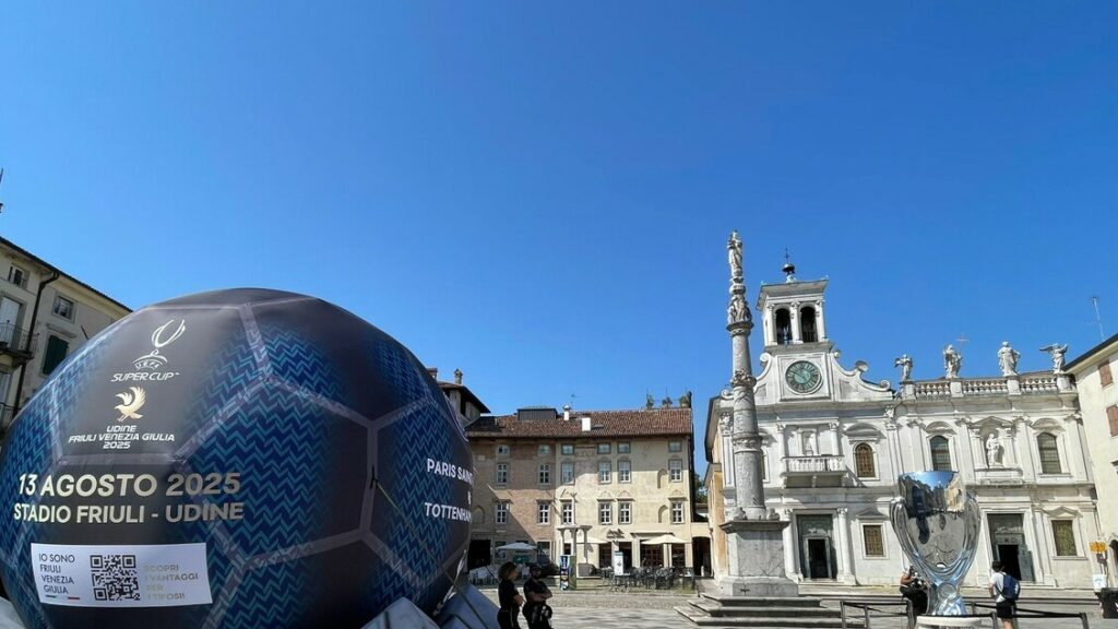 Supercoppa Uefa: aperto Fan festival, Udine pronta per la festa - Calcio