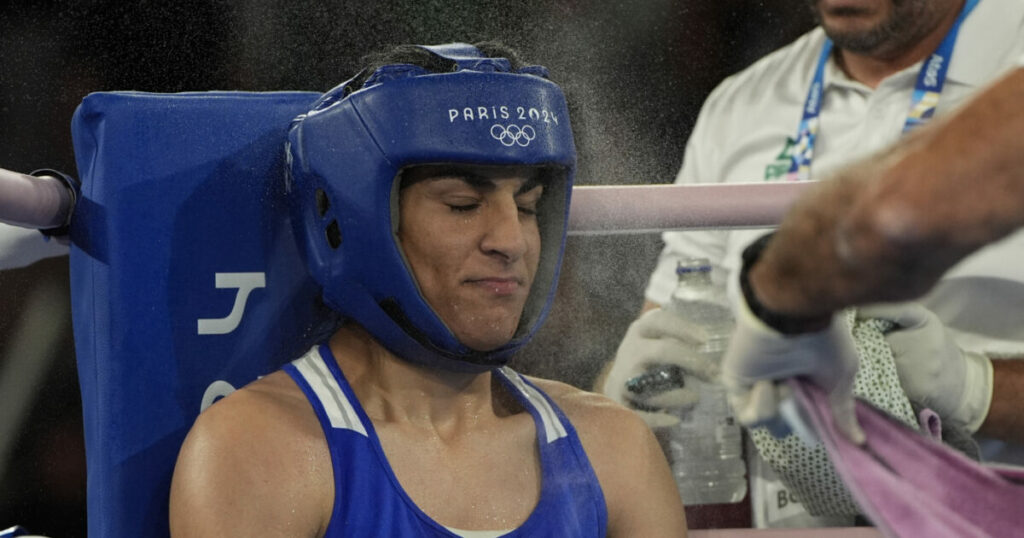 l'addio al ring della pugile algerina, oro (tra le polemiche) a Parigi 2024