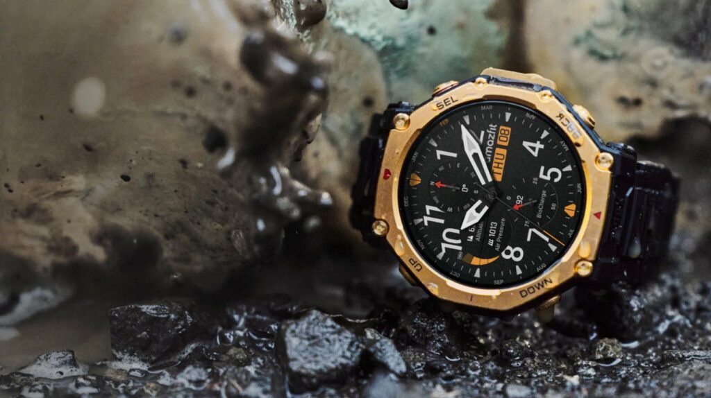 Amazfit t-rex 3 pro e bilancia