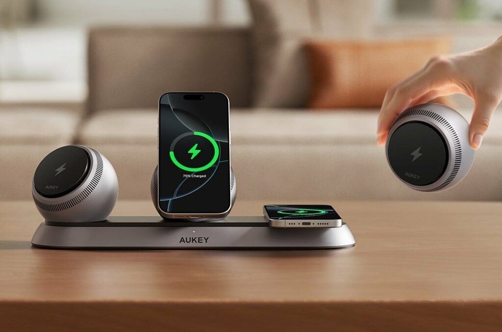Aukey a Ifa con un un innovatua caricatore wireless modulare