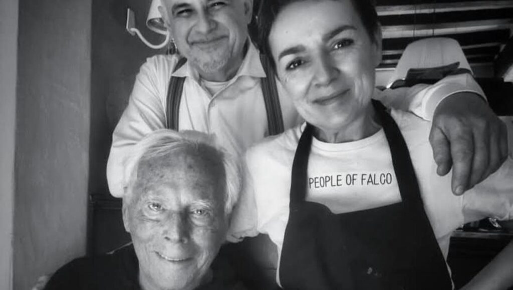 Funerale di Armani a Rivalta. “L’ultima volta venne a mangiare i tortelli, qui festeggiò i 70 anni”
