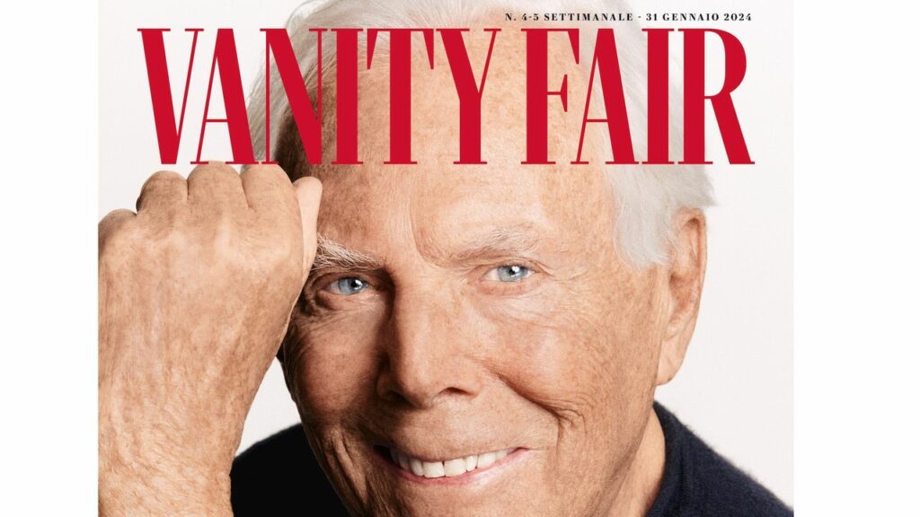 Giorgio Armani: «I momenti più belli della mia vita? Di notte ricordo tutto il mio passato. Il mio primo amore, quello che mi ha fatto scoprire l’intensità di questo sentimento. E poi i finali di tutte le sfilate con standing ovation. Quando esco in pedana e vedo le persone in piedi e ad applaudire, mi sento felice» Vanity Fair Italia