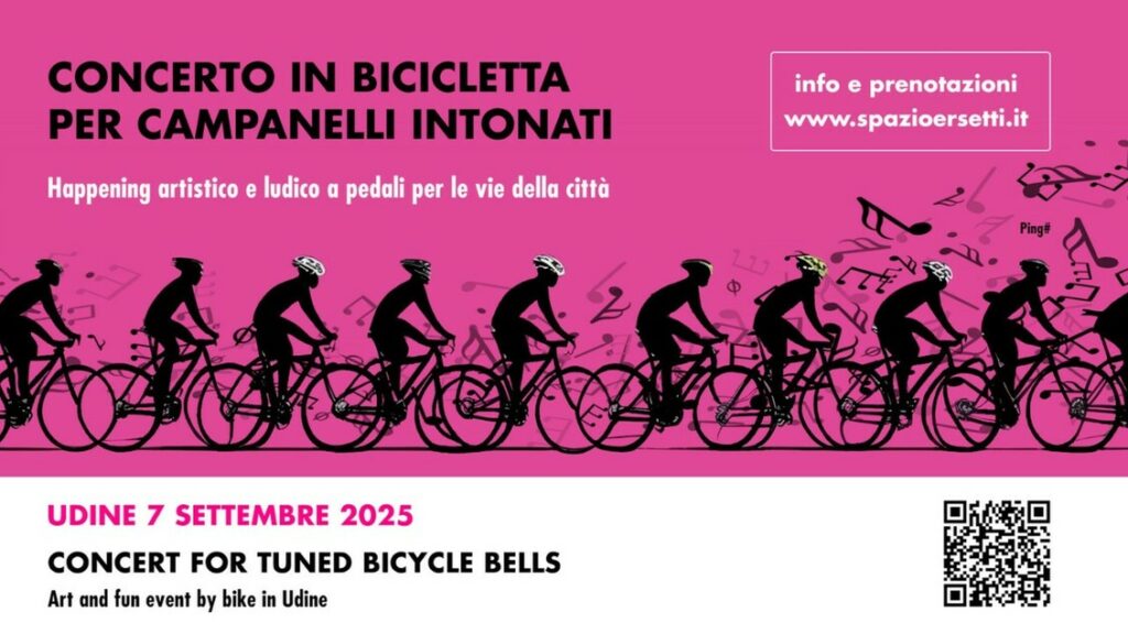 I ciclisti di Udine con i campanelli suoneranno una sinfonia – Musica I ciclisti di Udine con i campanelli suoneranno una sinfonia - Musica
