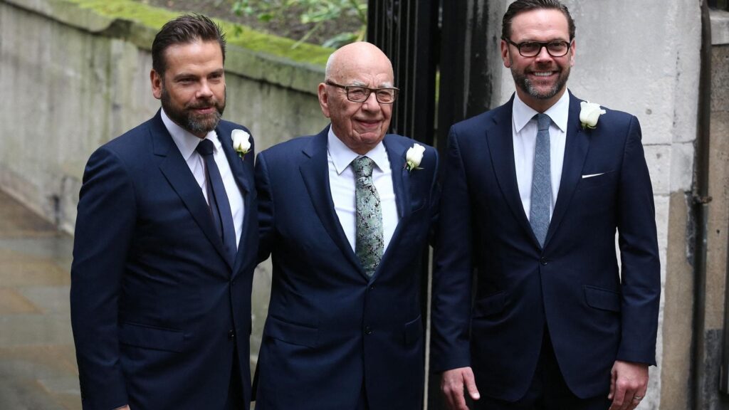 Impero Murdoch, trovato l’accordo sulla successione: l’intesa tra i figli per 3,3 miliardi