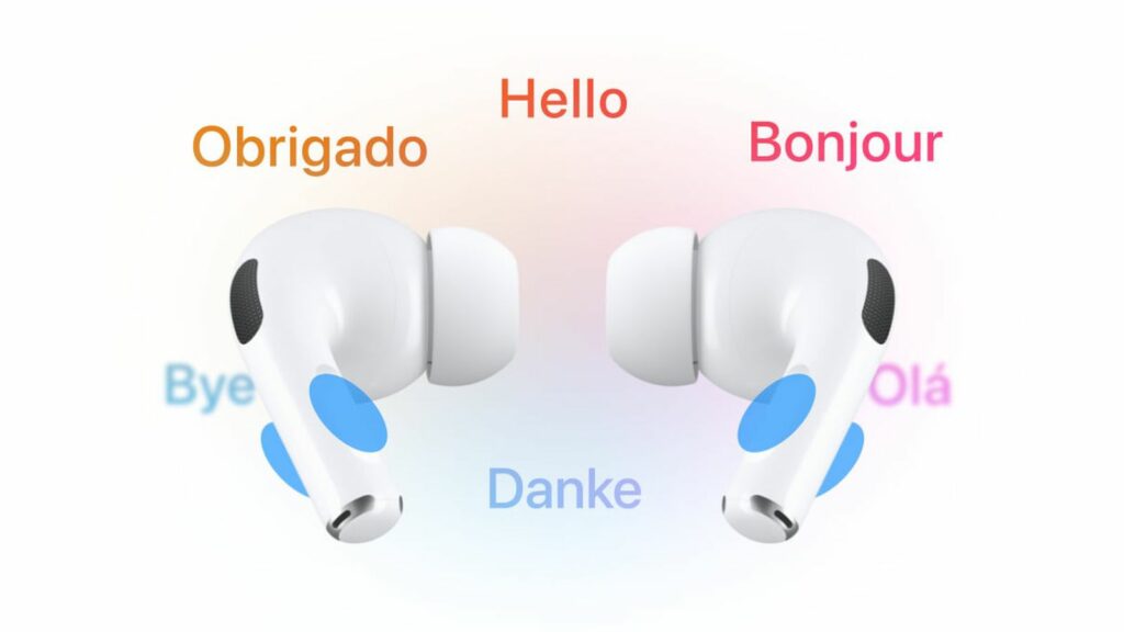 La traduzione in tempo reale degli airpods sarà blCcata nel'unione europea airpods pro traduzione
