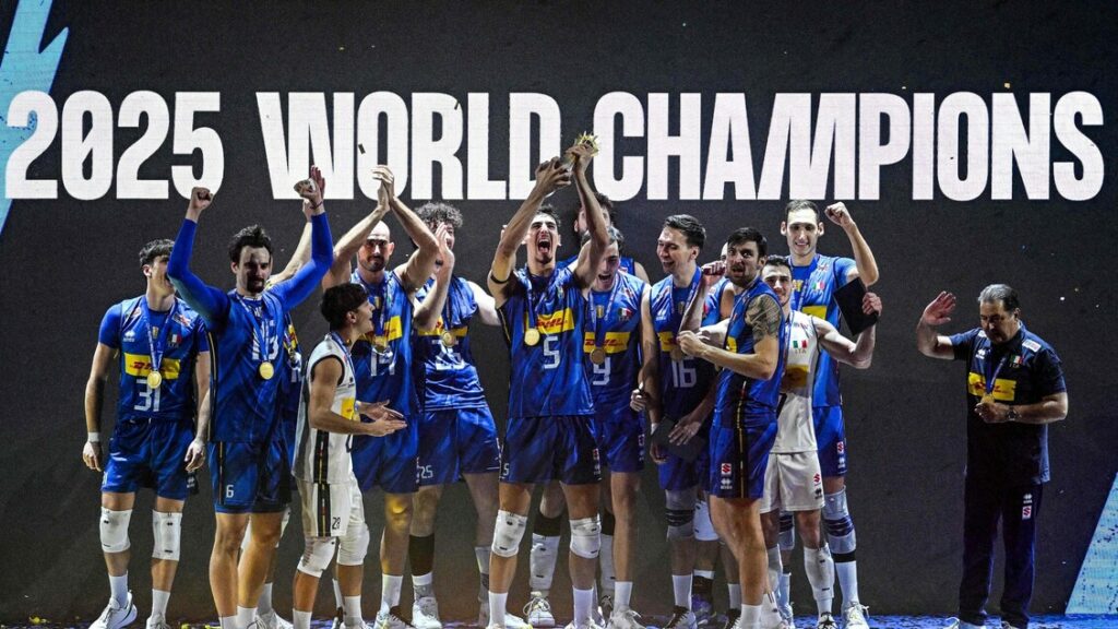 Pallavolo: 3-1 alla Bulgaria, l’Italia è campione del mondo. Mattarella: ‘Vittoria meritata, vi aspetto al Quirinale’ – Pallavolo Pallavolo: 3-1 alla Bulgaria, l'Italia è campione del mondo. Mattarella: 'Vittoria meritata, vi aspetto al Quirinale' - Pallavolo