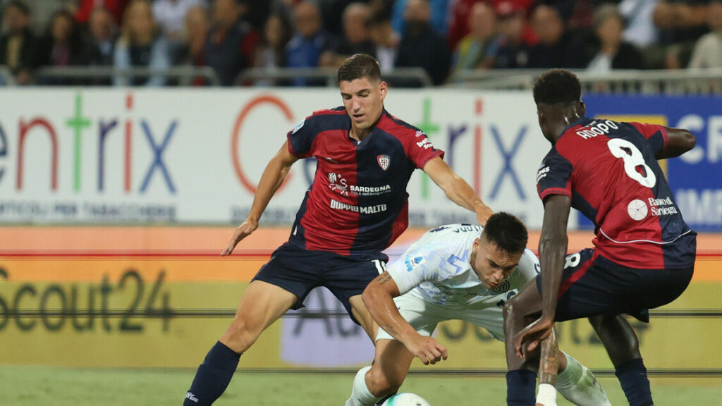 Serie A: in campo Cagliari-Inter 0-2 - Calcio