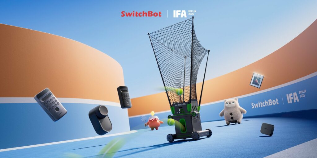 SwitchBot Sorprende A IFA 2025: Arriva Il Robot Tennista e non Solo! Video