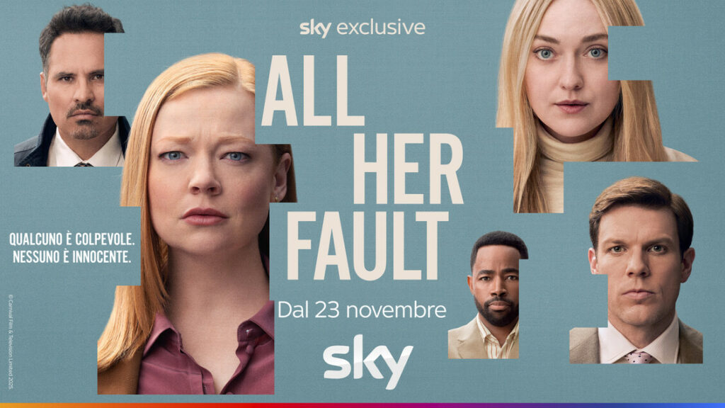 All Her Fault, arriva su Sky serie di Snook da romanzo Mara - Tv