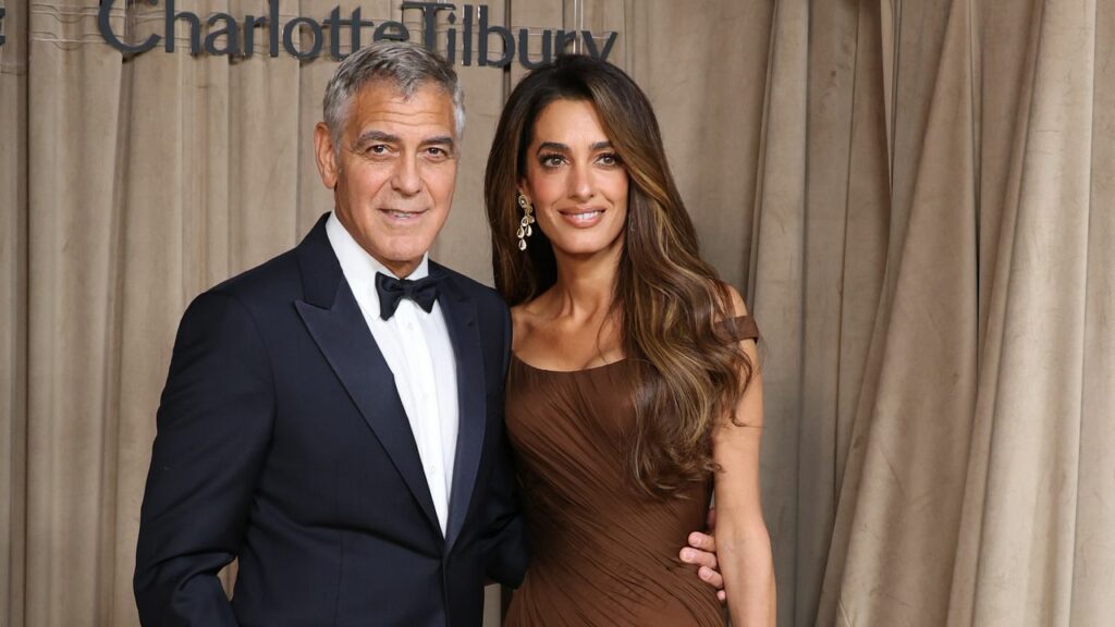 Amal e George Clooney, una notte di stelle per la loro Fondazione