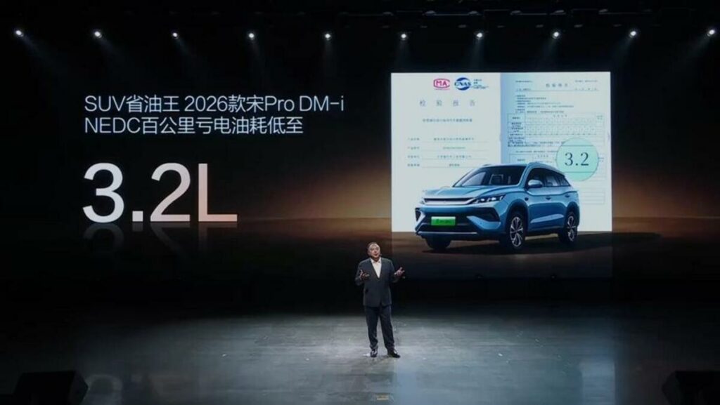 Ancora tante promesse da parte di BYD con un nuovo SUV ibrido plug-in con 1.400 km di autonomia - News