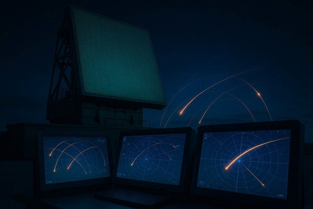 Cina svela il super radar Capace Di Traccia 1.000 MISSILI INSIEME