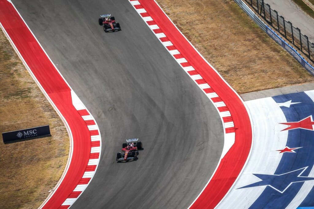 F1 Sprint GP USA 2025: Leclerc e Hamilton analizzano la Ferrari ad Austin - Formula 1