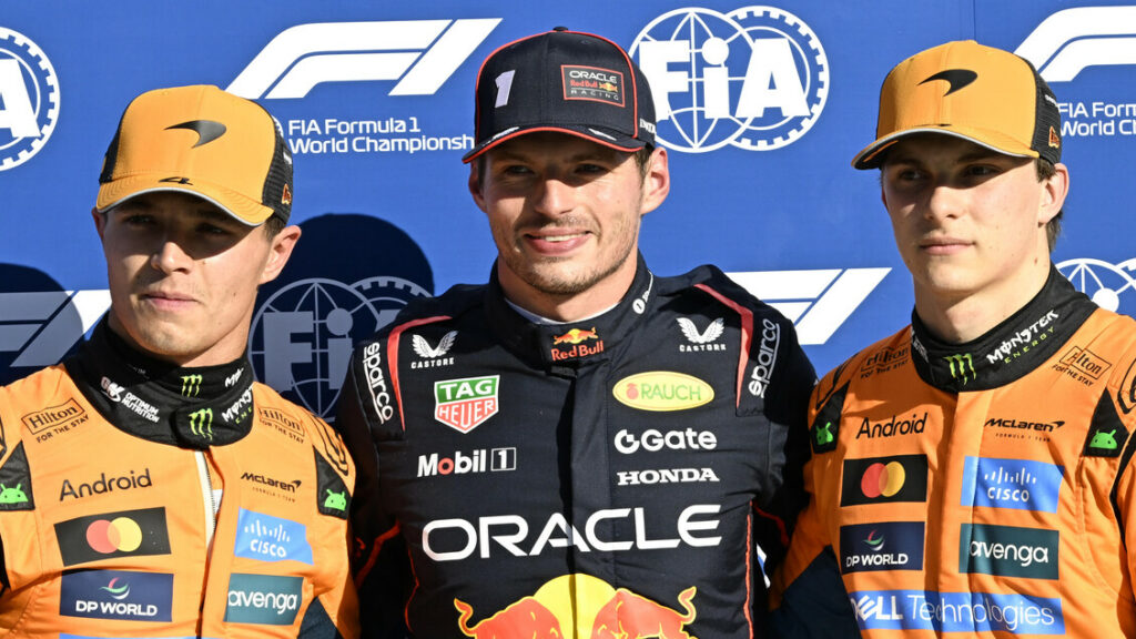 F1: a Singapore è sfida a tre Norris-Piastri-Verstappen - F1