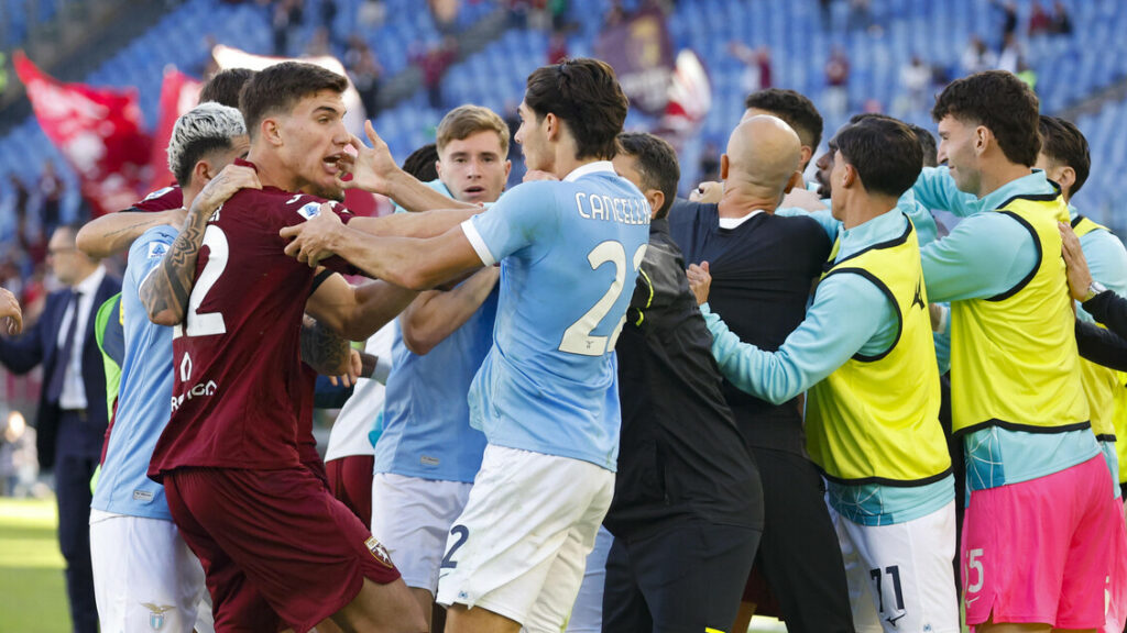 Gol e nervi tesi all'Olimpico, Lazio-Torino 3-3 al 103'  - Calcio