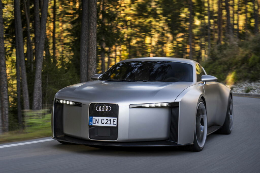 L’Audi Concept C si mostra su strada
